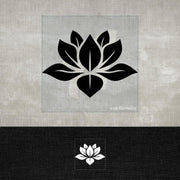 Motif Thermocollant Fleur Lotus Flex